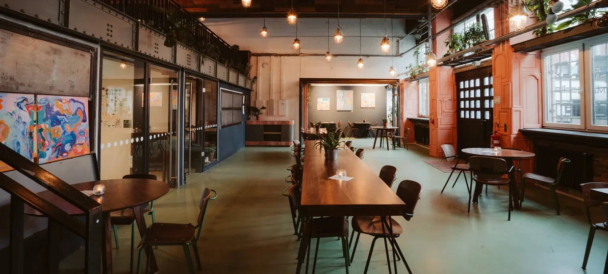 Café- und Restaurantbereich der Alten Münze