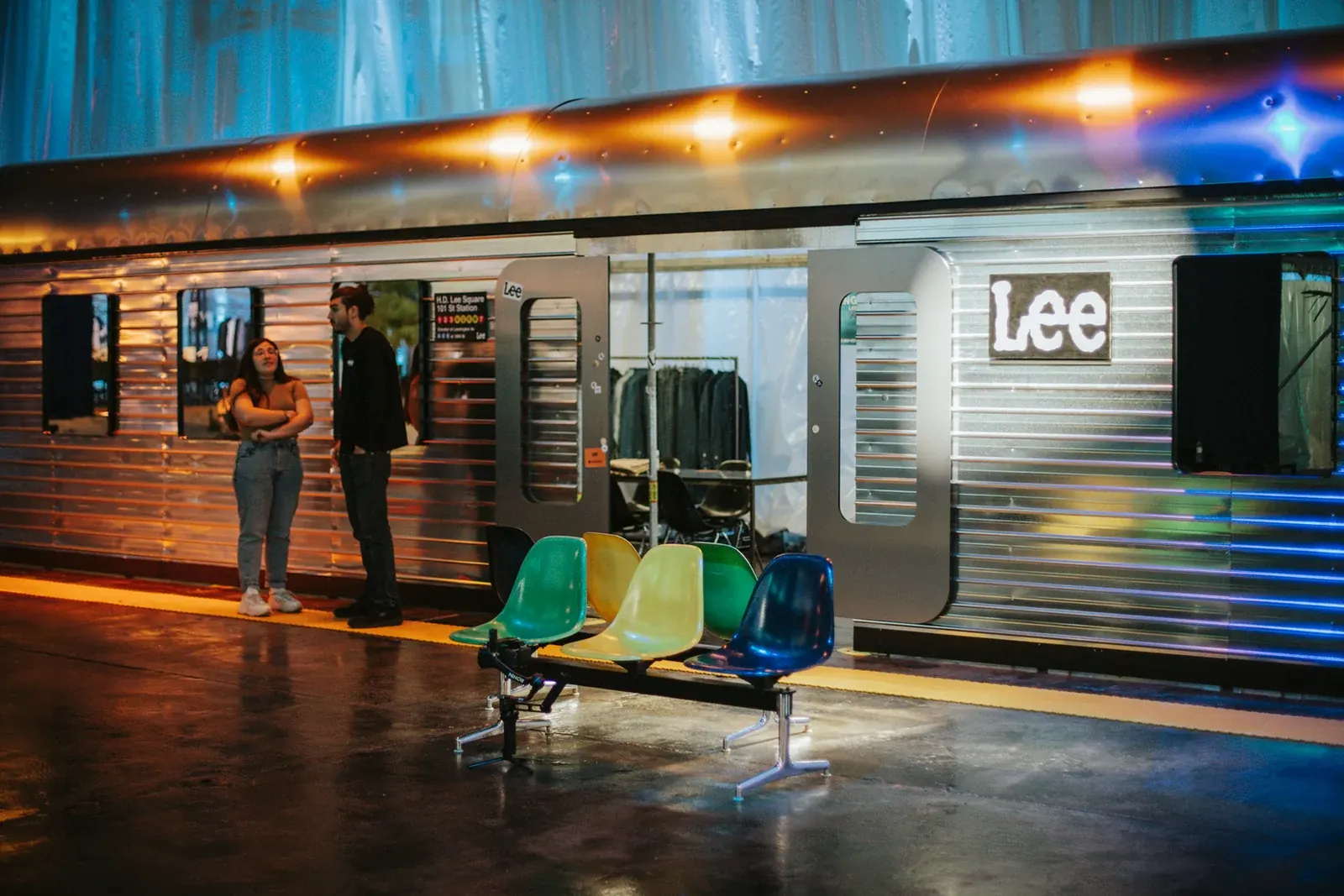 U-Bahn-Waggon als Event-Setting im Komplex Berlin